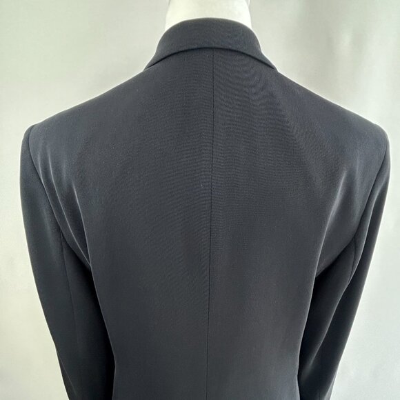 Lauren Ralph Lauren Tailored Longline Navy Blazer Women Size 10 - Picture 5 of 10